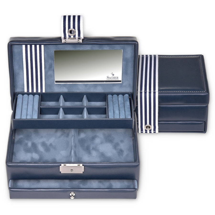 Caja de joyas Helen young / navy