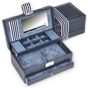 Caja de joyas Helen young / navy