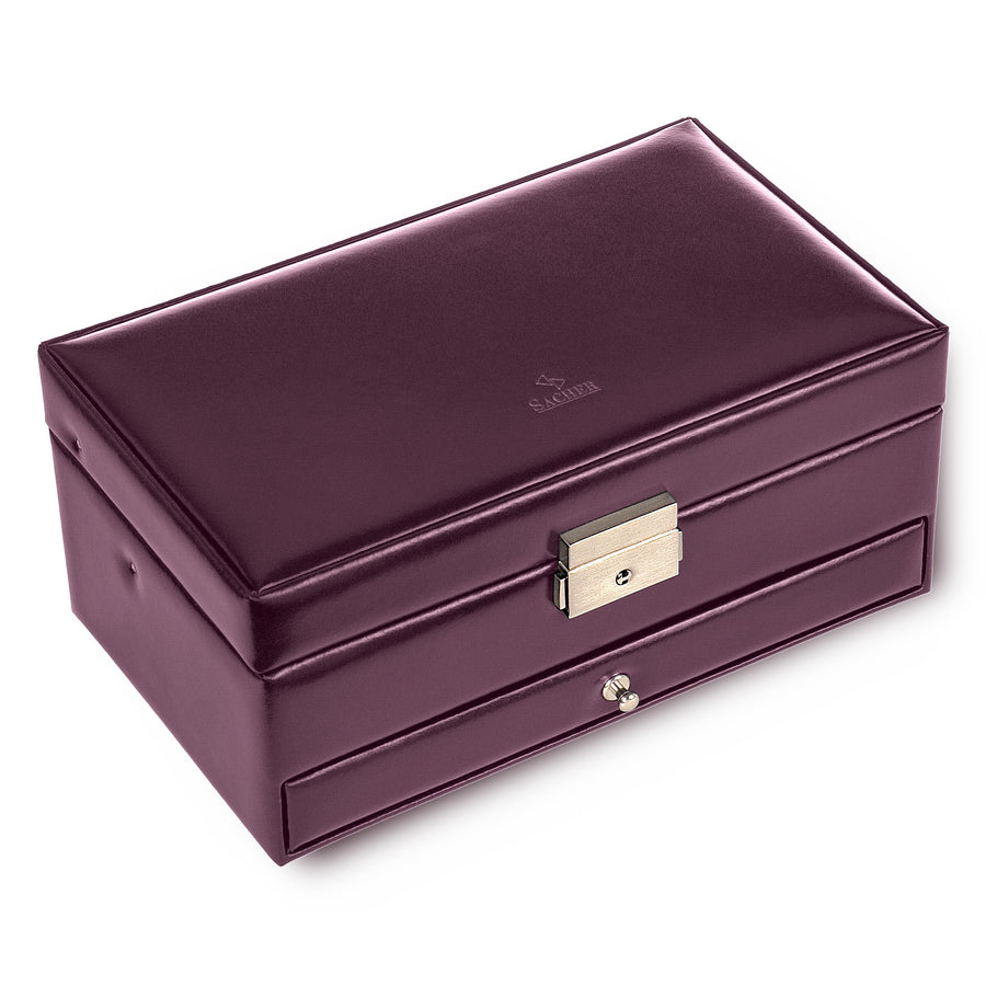 jewellery box Hanna new classic / bordeaux (leather)