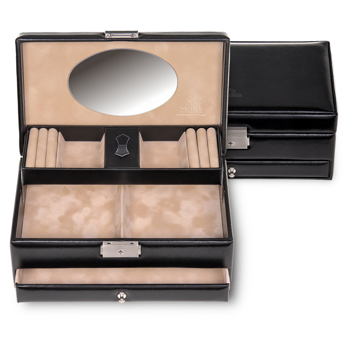 Jewelry box Hanna new classic / black (leather)