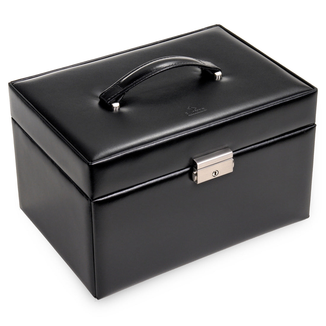 Caja de joyas Jasmin new classic / negro (cuero)