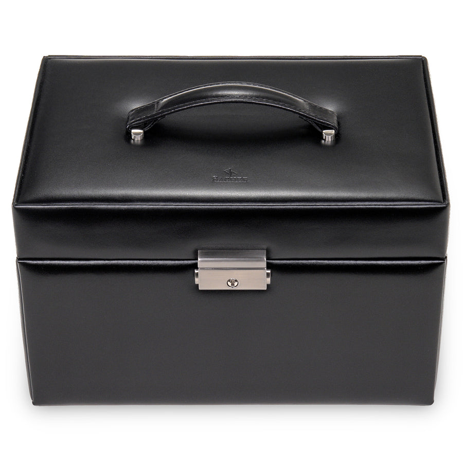 Jewelry box Jasmin new classic / black (leather)