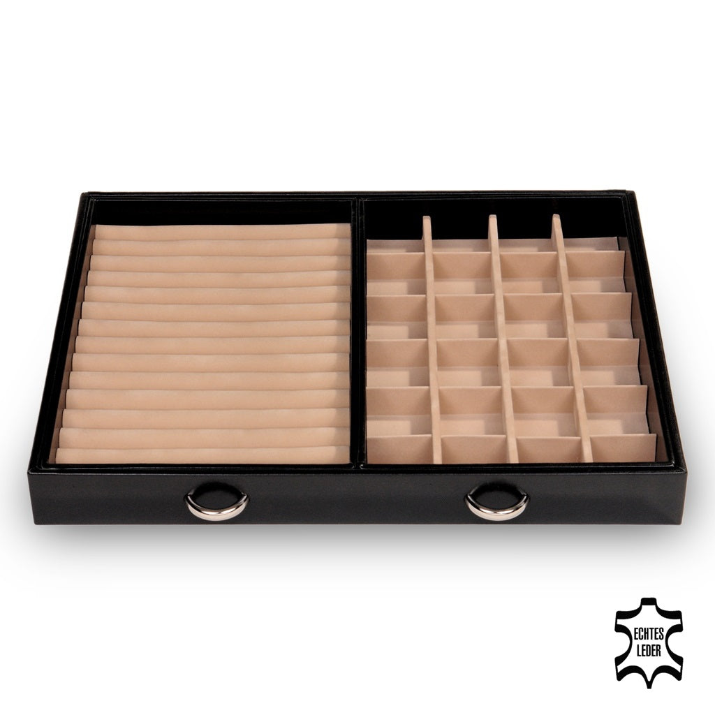 Cofre joyero Grand VARIO vario / negro (cuero)